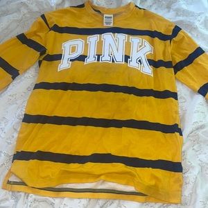 Victorias Secret Pink Shirt Long Sleeve